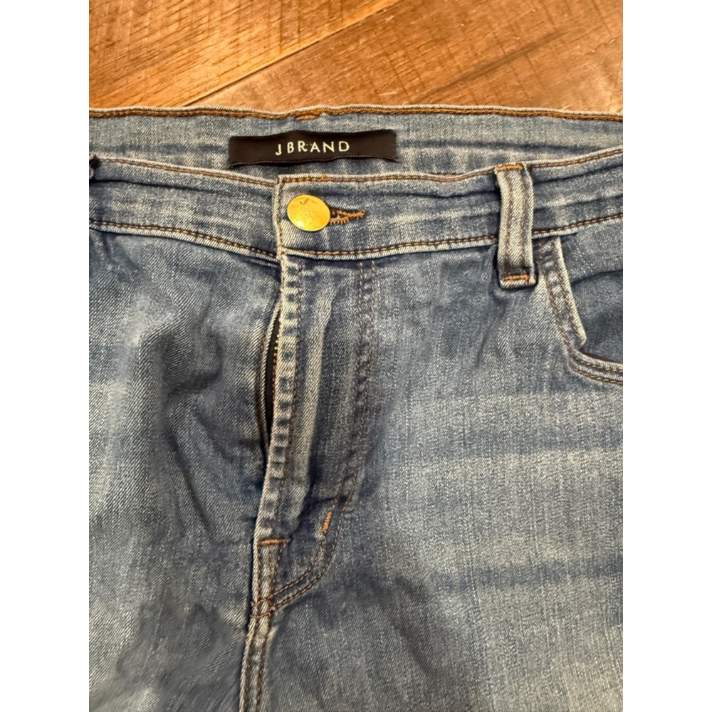 Women's J Brand Alana High Rise Crop Jeans Size 30 Blue Denim - Picture 7 of 8
